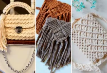 کیف مکرومه شیک (جدیدترین مدل های ترند امسال ۱۴۰۴ - ۲۰۲۵)