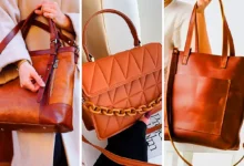 کیف چرم قهوه ای زنانه (جدیدترین مدل های ترند امسال ۱۴۰۴ - ۲۰۲۵)