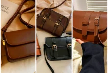 کیف چرم قهوه‌ای سوخته (جدیدترین مدل های ترند امسال ۱۴۰۴ - ۲۰۲۵)
