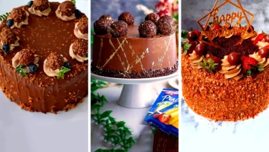 کیک تولد خوشمزه شکلاتی (جدیدترین مدل های ترند امسال ۱۴۰۴ - ۲۰۲۵)