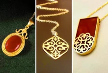 گردنبند سنگ عقیق (جدیدترین مدل های ترند امسال ۱۴۰۴ - ۲۰۲۵)