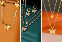 گردنبند لاکچری پروانه‌ای (جدیدترین مدل های ترند امسال ۱۴۰۴ - ۲۰۲۵)
