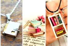 گردنبند مدرن کتابچه عشق (جدیدترین مدل های ترند امسال ۱۴۰۴ - ۲۰۲۵)