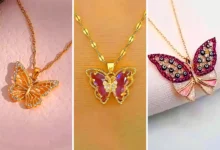 گردنبند پروانه ای ظریف و یونیک (جدیدترین مدل های ترند امسال ۱۴۰۴ - ۲۰۲۵)