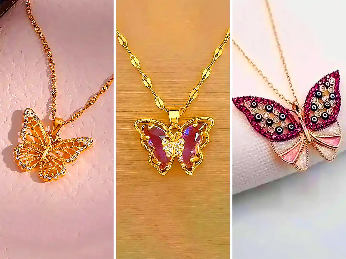گردنبند پروانه ای ظریف و یونیک (جدیدترین مدل های ترند امسال ۱۴۰۴ - ۲۰۲۵) گردنبند پروانه ای ظریف و یونیک (جدیدترین مدل های ترند امسال ۱۴۰۴ - ۲۰۲۵)