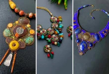 گردنبند چوکر رنگارنگ هندی (جدیدترین مدل های ترند امسال ۱۴۰۴ - ۲۰۲۵)