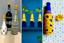 گلدان بطری شیشه‌ای (جدیدترین مدل های ترند امسال ۱۴۰۴ - ۲۰۲۵)