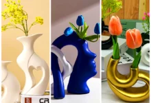 گلدان دکوراتیو جذاب (جدیدترین مدل های ترند امسال ۱۴۰۴ - ۲۰۲۵)