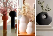گلدان رومیزی لعابی (جدیدترین مدل های ترند امسال ۱۴۰۴ - ۲۰۲۵)