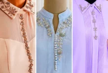گلدوزی سنگی یقه (جدیدترین مدل های ترند امسال ۱۴۰۴ - ۲۰۲۵)