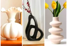 گلدون سفالی مینیمال (جدیدترین مدل های ترند امسال ۱۴۰۴ - ۲۰۲۵)
