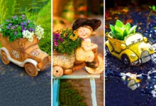 گلدون ماشین خلاقانه (جدیدترین مدل های ترند امسال ۱۴۰۴ - ۲۰۲۵)