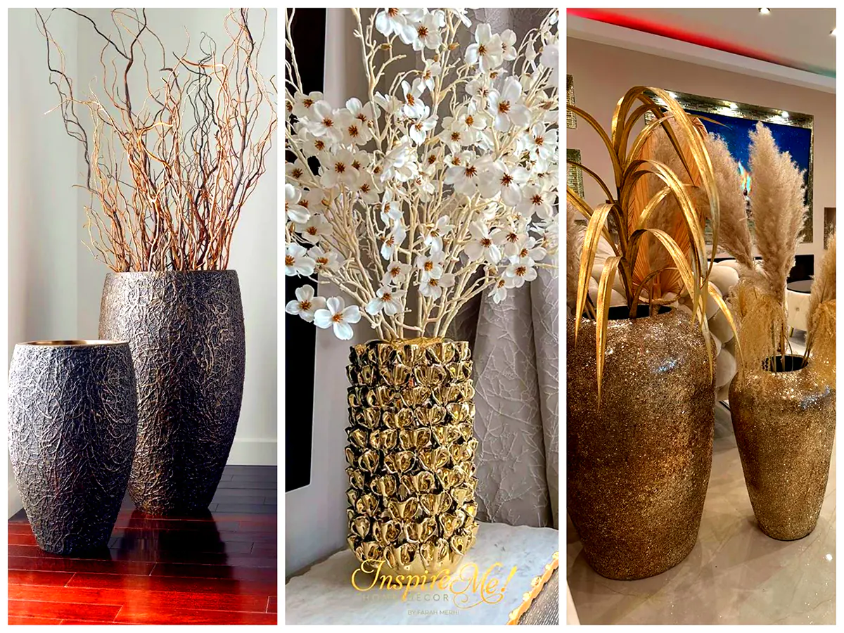 گلدون مدرن بزرگ (جدیدترین مدل های ترند امسال ۱۴۰۴ - ۲۰۲۵)