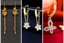 گوشواره آویز مدرن (جدیدترین مدل های ترند امسال ۱۴۰۴ - ۲۰۲۵)