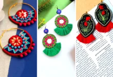 گوشواره دستساز ژورنالی (جدیدترین مدل های ترند امسال ۱۴۰۴ - ۲۰۲۵)