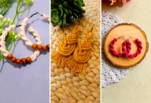 گوشواره دست‌ساز مکرومه (جدیدترین مدل های ترند امسال ۱۴۰۴ - ۲۰۲۵)