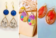 گوشواره رزینی مدرن (جدیدترین مدل های ترند امسال ۱۴۰۴ - ۲۰۲۵)