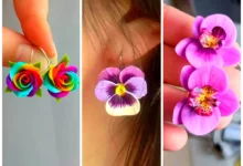 گوشواره رنگی دخترونه (جدیدترین مدل های ترند امسال ۱۴۰۴ - ۲۰۲۵)