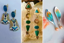 گوشواره سنتی فیروزه (جدیدترین مدل های ترند امسال ۱۴۰۴ - ۲۰۲۵)