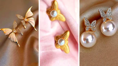 گوشواره سواروسکی پروانه‌ای (جدیدترین مدل های ترند امسال ۱۴۰۴ - ۲۰۲۵)