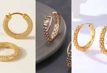 گوشواره طلا حلقه ای جدید (جدیدترین مدل های ترند امسال ۱۴۰۴ - ۲۰۲۵)