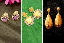 گوشواره طلا کریستالی براق (جدیدترین مدل های ترند امسال ۱۴۰۴ - ۲۰۲۵)