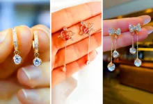 گوشواره طلای مینیمال با مروارید (جدیدترین مدل های ترند امسال ۱۴۰۴ - ۲۰۲۵)