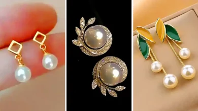 گوشواره میخی مرواریدی (جدیدترین مدل های ترند امسال ۱۴۰۴ - ۲۰۲۵)
