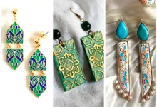 گوشواره نپالی رنگی (جدیدترین مدل های ترند امسال ۱۴۰۴ - ۲۰۲۵)