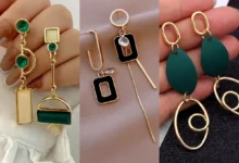گوشواره ژورنالی شیک (جدیدترین مدل های ترند امسال ۱۴۰۴ - ۲۰۲۵)