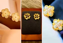 گوشواره کلاسیک گل سه بعدی (جدیدترین مدل های ترند امسال ۱۴۰۴ - ۲۰۲۵)
