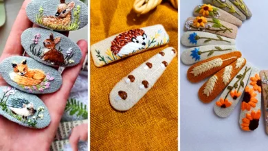 گیره تق تقی گلدوزی (جدیدترین مدل های ترند امسال ۱۴۰۴ - ۲۰۲۵)