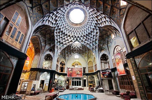 دیدنیهای اصفهان وشهرستان های تابعه -بازارسنتی کاشان (+ تصاویر)