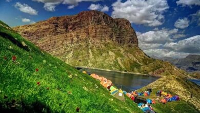 دشت هلن منطقه ای زیبا در چهارمحال و بختیاری (+ تصاویر)