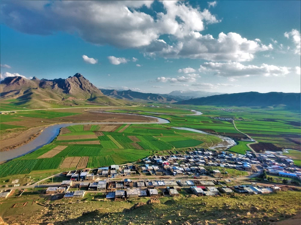 روستای سفید برگ کرمانشاه