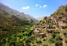 روستای سفید برگ : روستایی دیدنی در کرمانشاه (+ تصاویر)