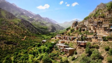 روستای سفید برگ : روستایی دیدنی در کرمانشاه (+ تصاویر)