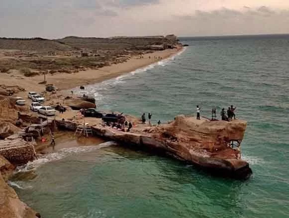 اسکله زیبای عسلویه