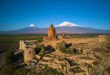 صومعه خور ویراپ مکان تاریخی و زیبای کشور ارمنستان (+ تصاویر)