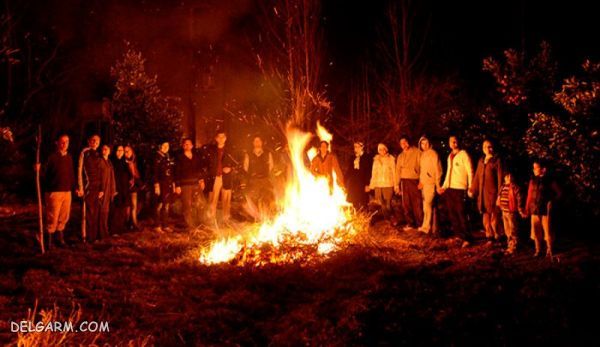 آداب و رسوم چهارشنبه سوری در کرمانشاه