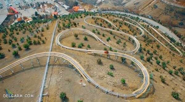 سورتمه در بام تهران