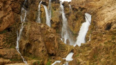 آشنایی با آبشار شیخ علی خان کوهرنگ (+ تصاویر)