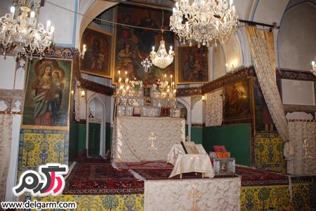 آشنایی با کلیسای مریم مقدس + عکس