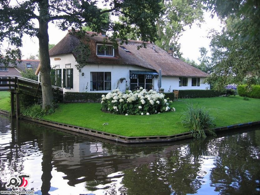 روستا ‏Giethoorn‏ ‏یا ونیز هلند ..!! (+ تصاویر)