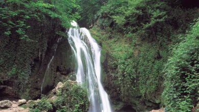 معرفی آبشار آق سو در شمال کشور (استان گلستان) + تصاویر (+ تصاویر)