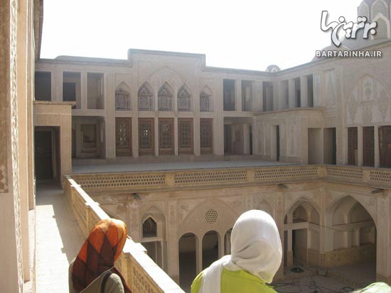 گشت وگذاری در کاشان وخانه عباسیان (+ تصاویر) خانه عباسیان، خانه محجبه نقاب دار