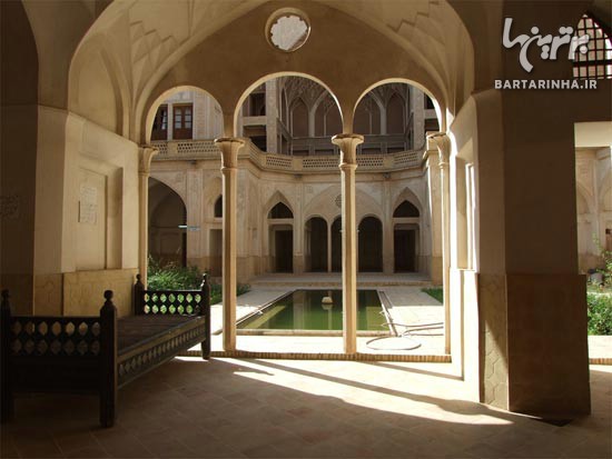 گشت وگذاری در کاشان وخانه عباسیان (+ تصاویر) خانه عباسیان، خانه محجبه نقاب دار