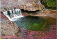 آشنایی با دریاچه رنگین کمانی (+ تصاویر)