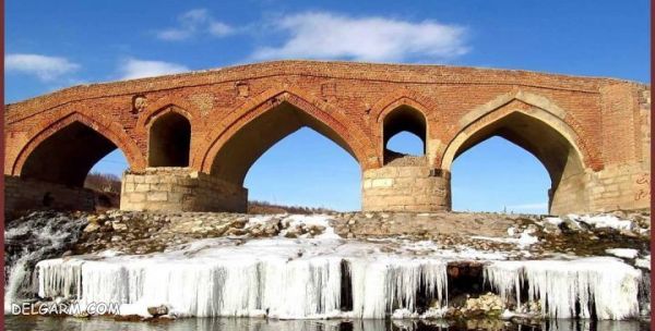 پل سرچشمه یکی از آثار تاریخی مراغه