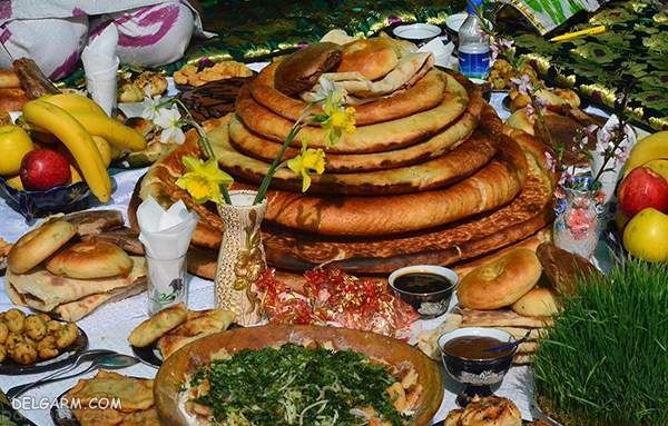 فرآیند تهیه و پخت سمنک در تاجیکستان